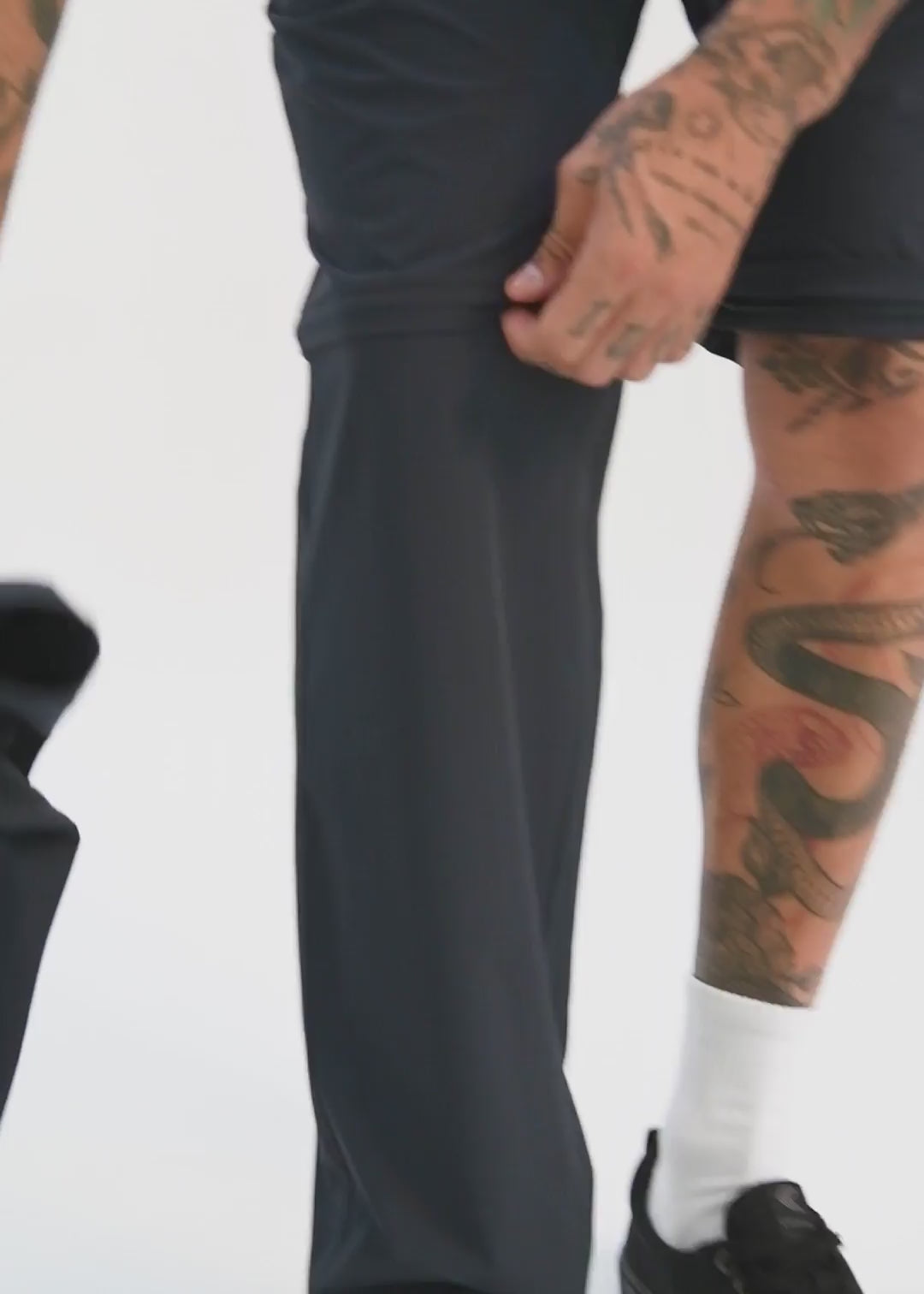 Pantalón Recto Nylon Hiker Hombre Lavender #Color_Navy