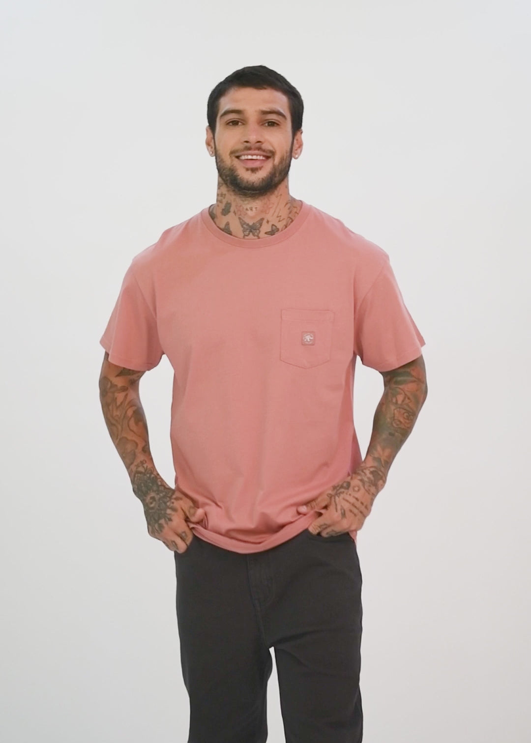 Polera Clásica Daily Hombre Lavender #Color_Coral