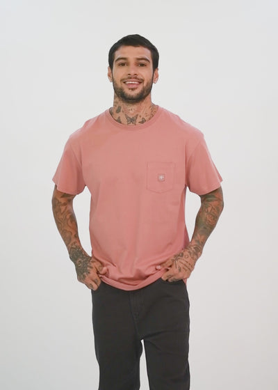 Polera Clásica Daily Hombre Lavender #Color_Coral