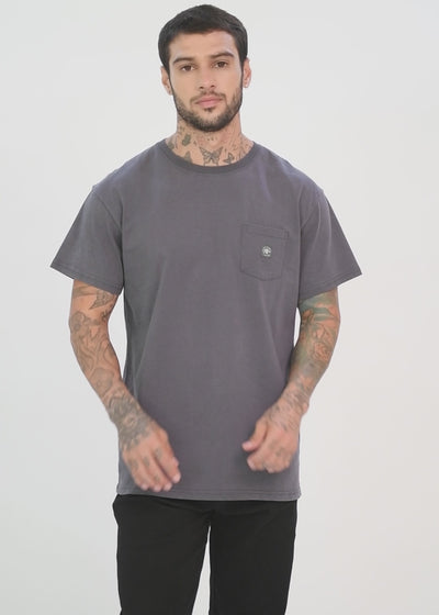 Polera Clásica Daily Hombre Dark Slate Gray #Color_Azul