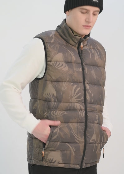 Parka Sin Mangas Vest Hombre Camo #Color_Camo