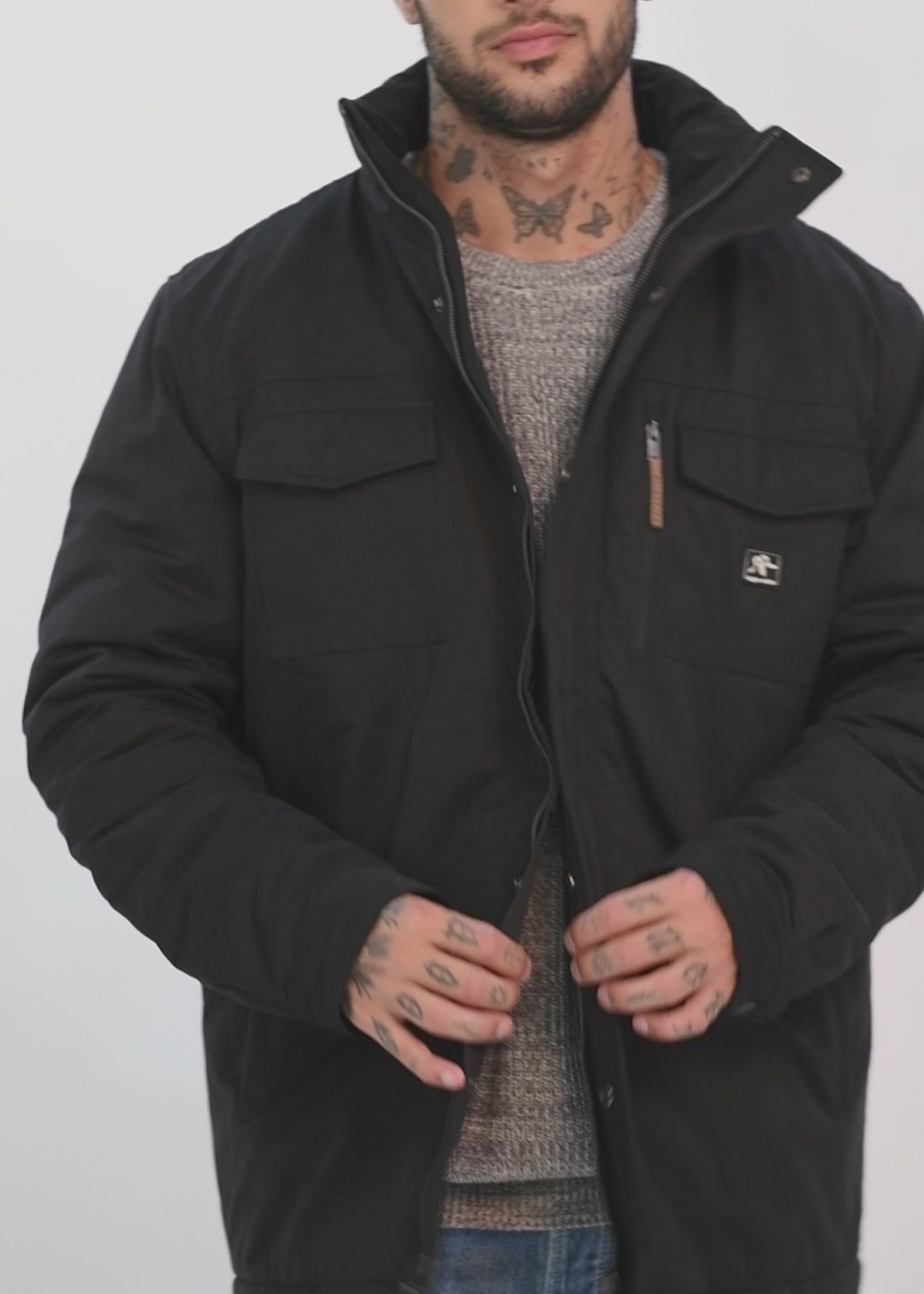 Chaqueta Clásica New Tribe Hombre - Negro