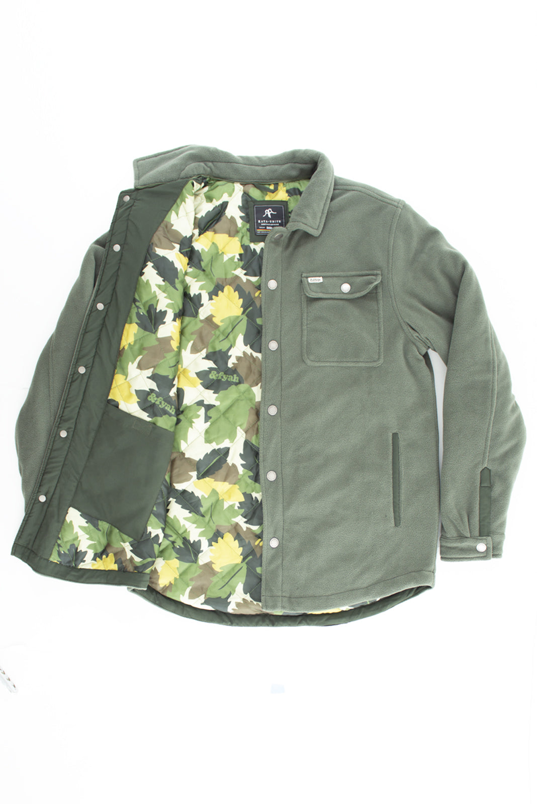 SHIRT INSULATED OLIVE GREEN