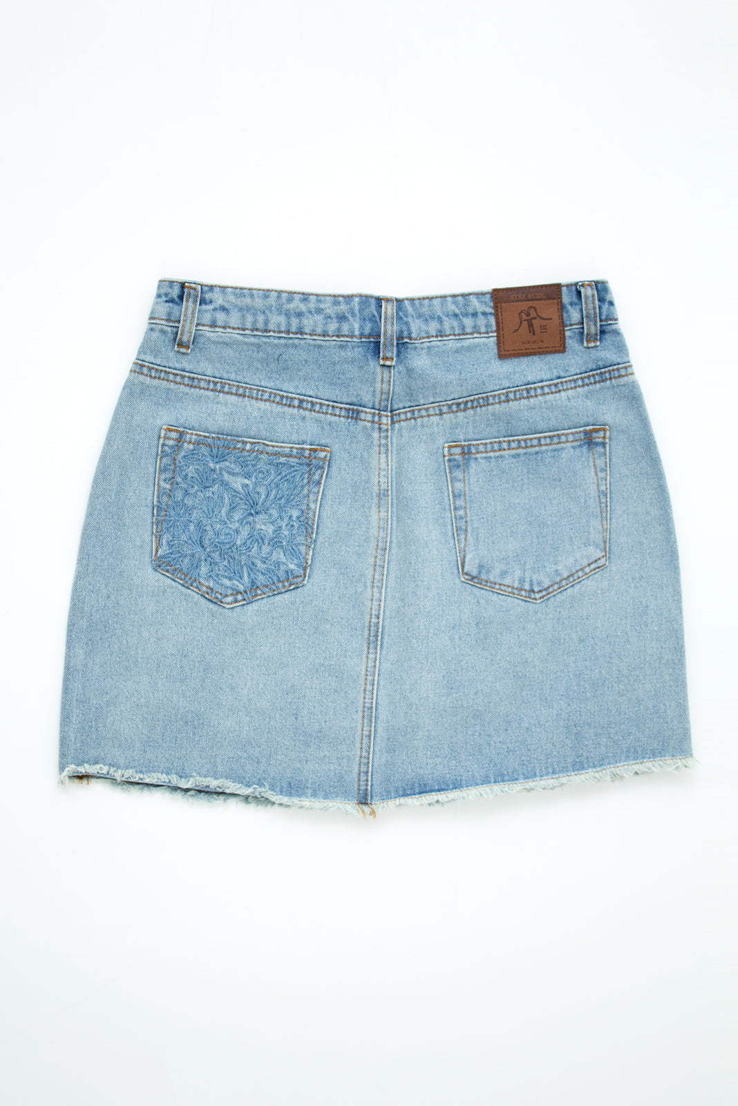 SKIRT DENIM LIGHT BLUE