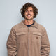 Chaqueta Insulada Cotelé Bison Sand