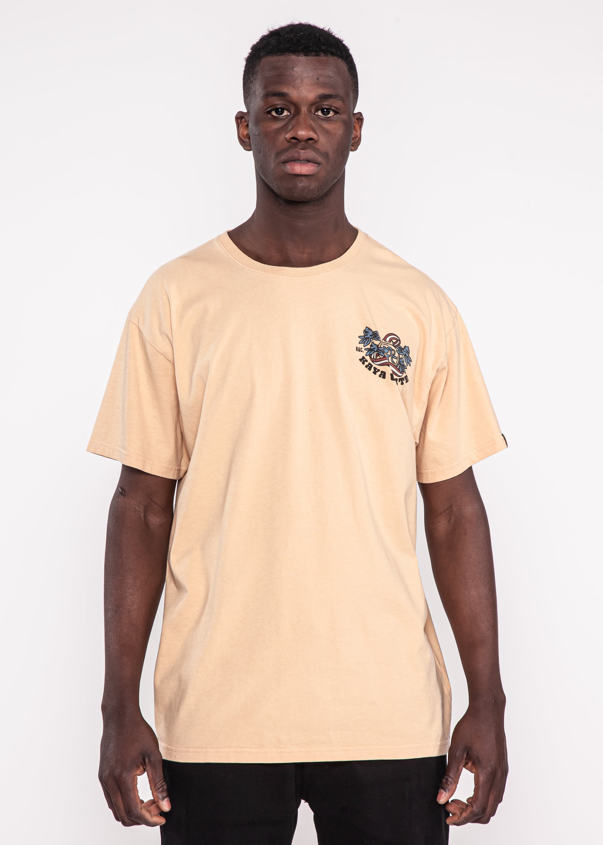 Polera Diseño Algodón Prix Hombre - Tangarine