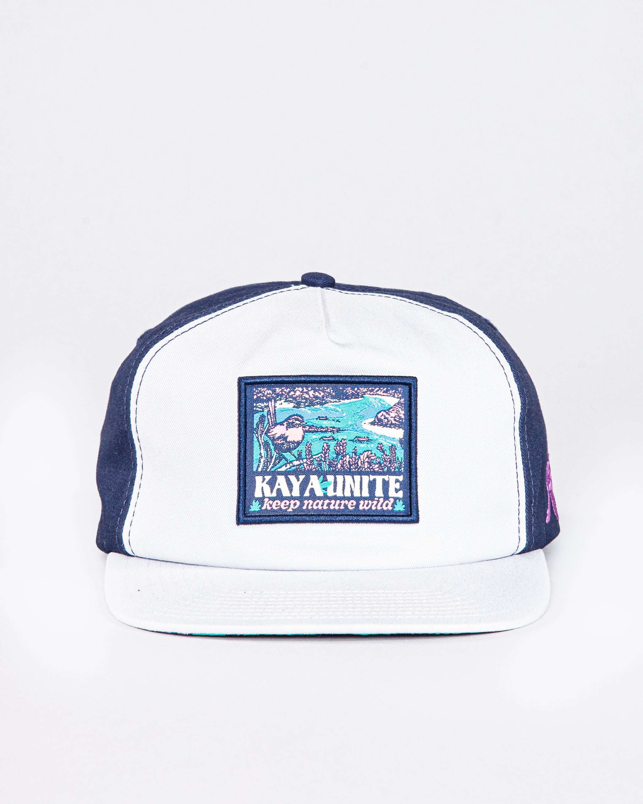 Gorro Jockey Algodón Classic Bird - Azul