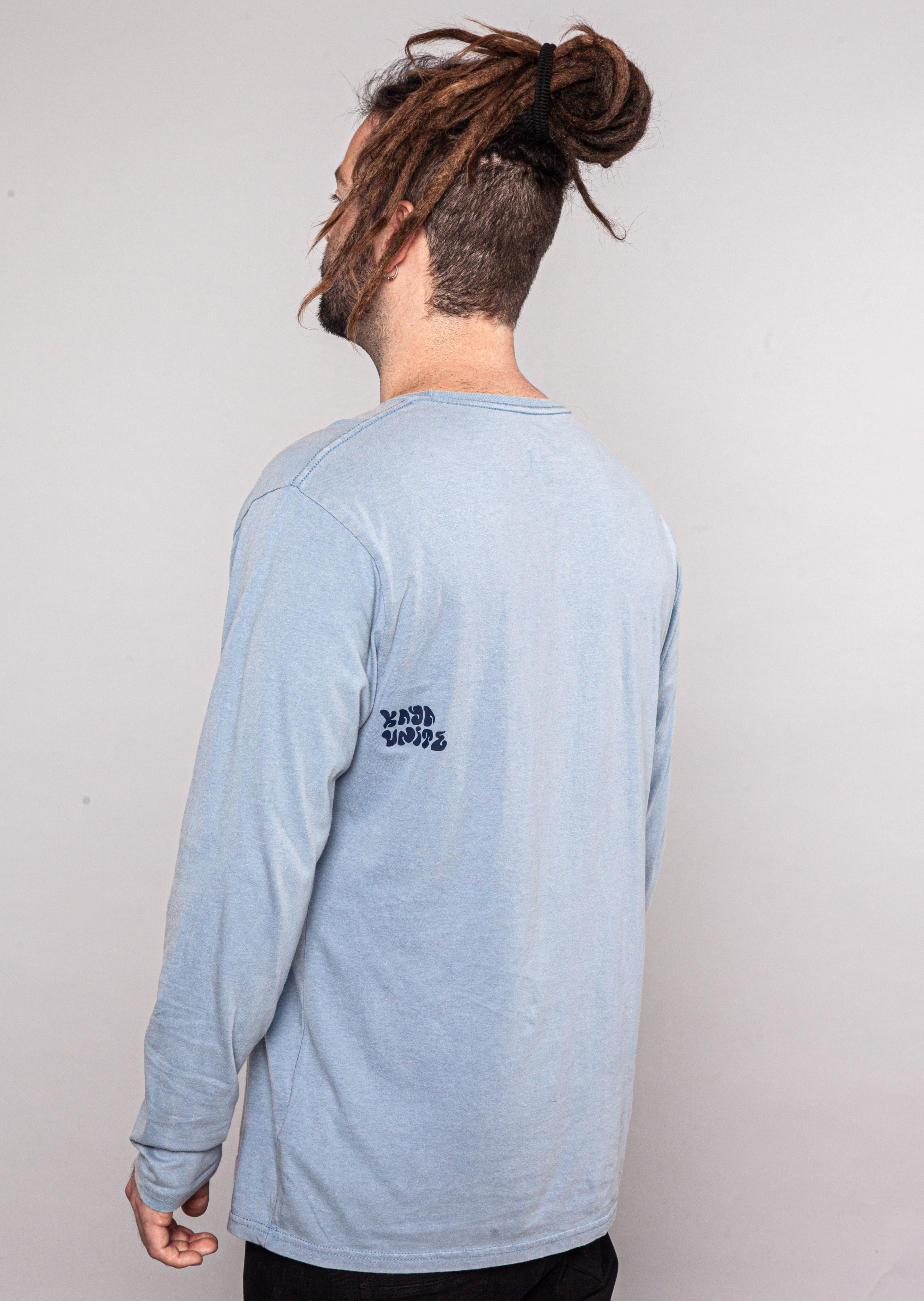 T-Shirt Long Sleeve Aqua Blue