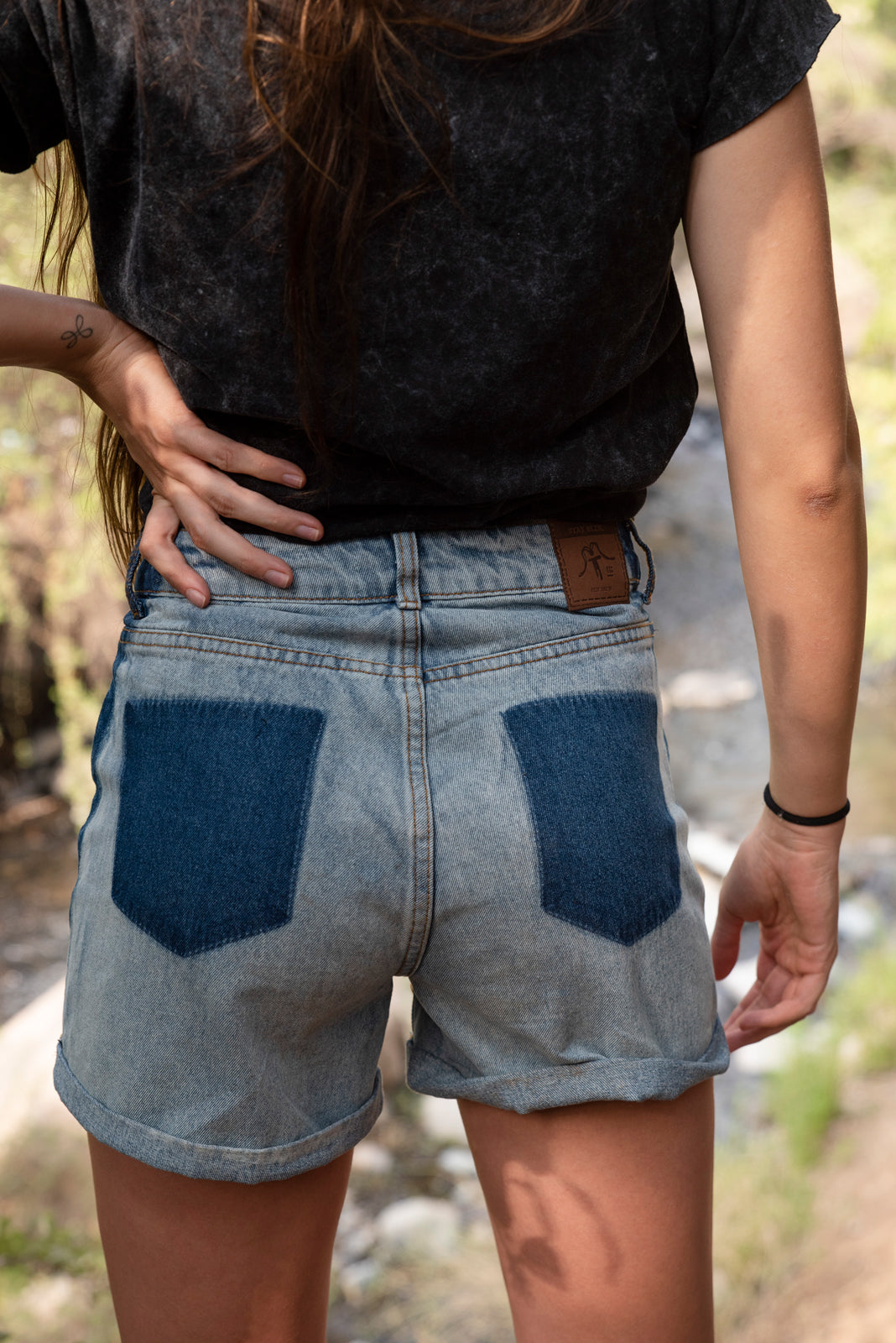 SHORT DENIM LIGHT BLUE