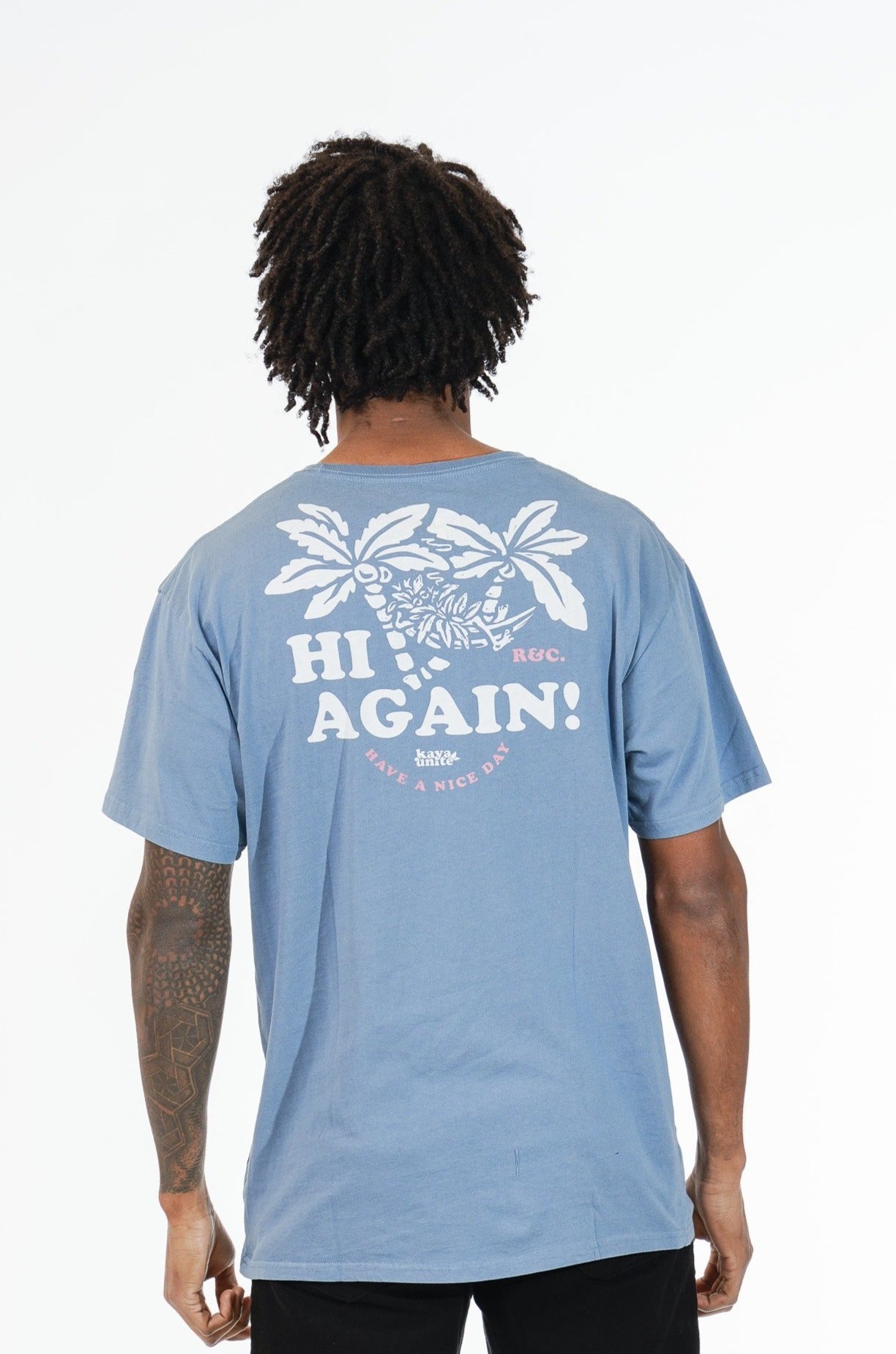 T-Shirt Again Light Blue