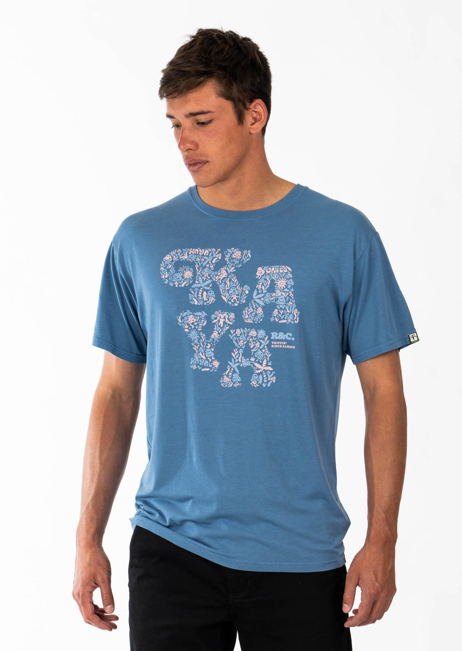 T-Shirt Fun Blue ♻️