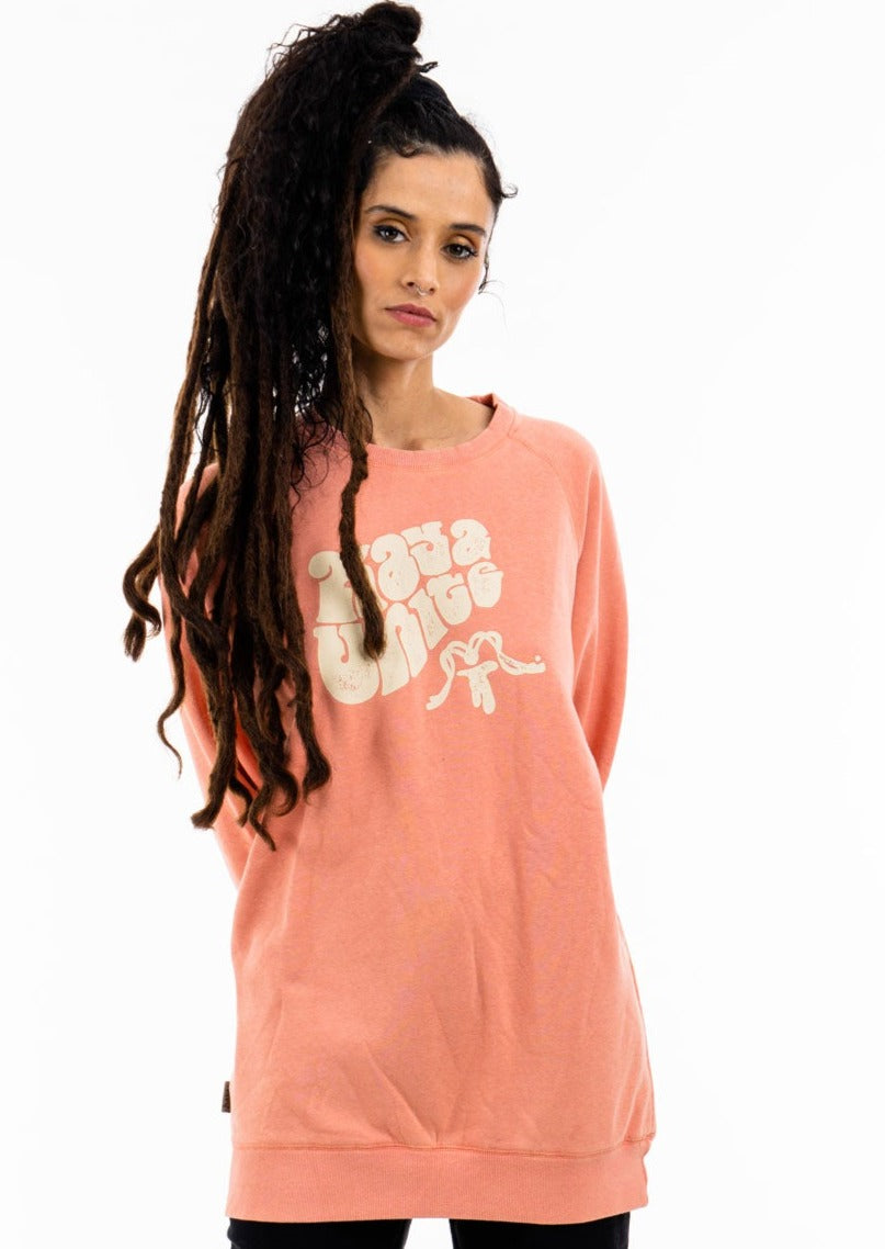 Crewneck Groovy Coral