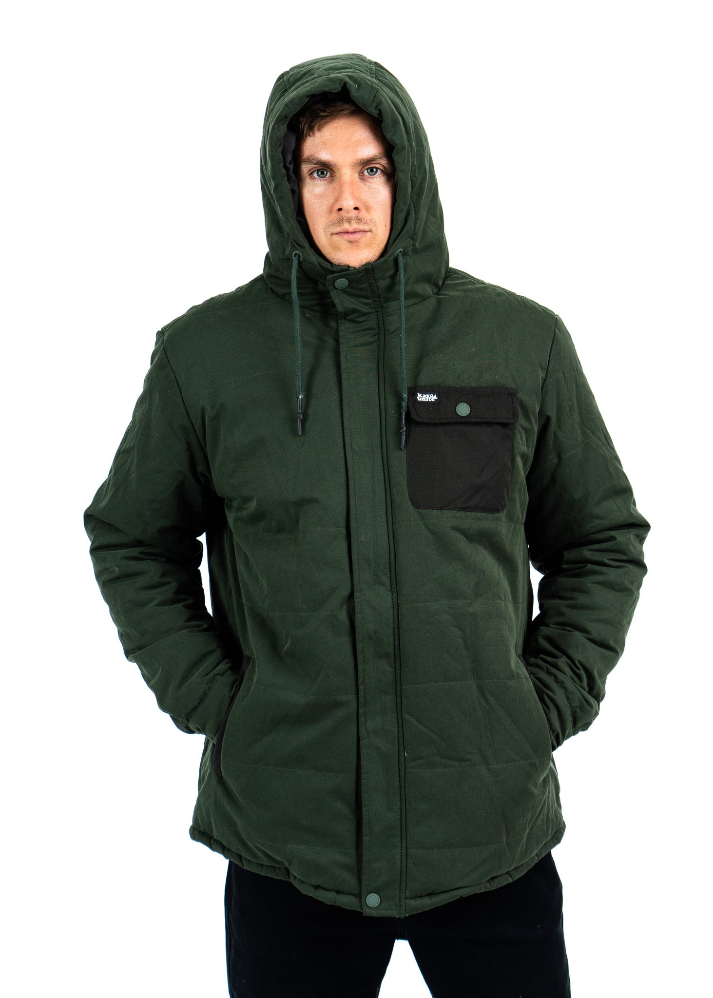 Jacket Surazo Puff Olive Green