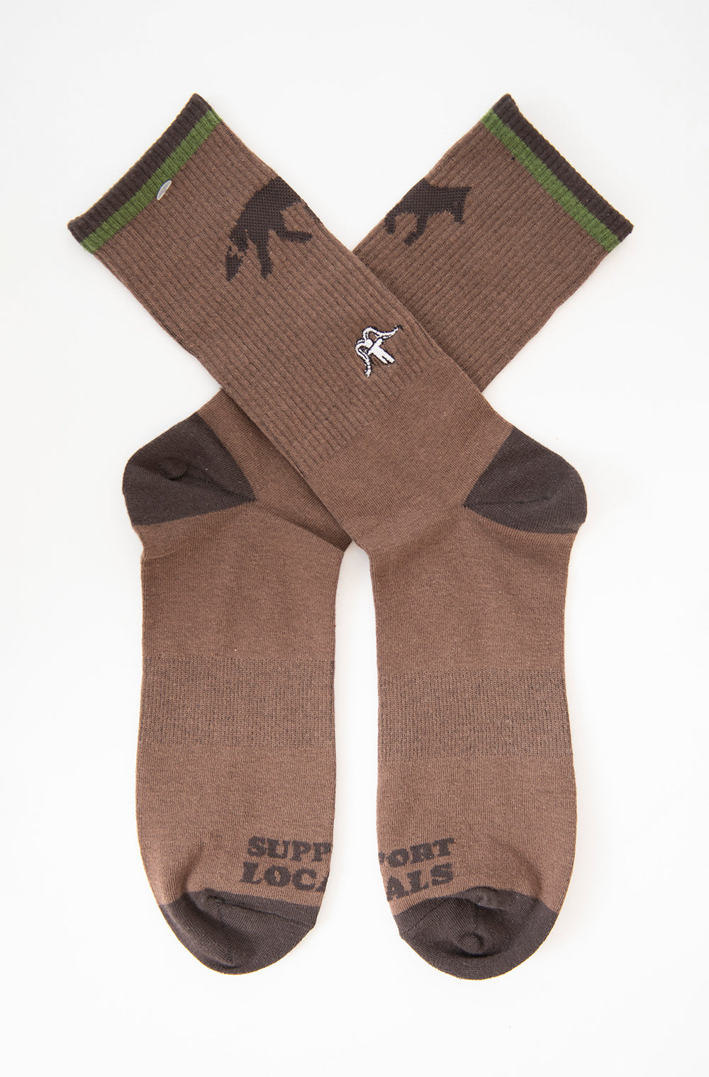 Socks Knit Camel