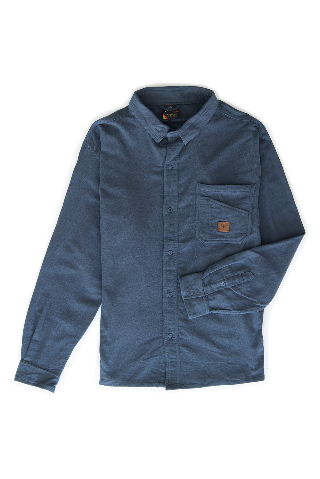 Shirt Cotton Navy India Ink