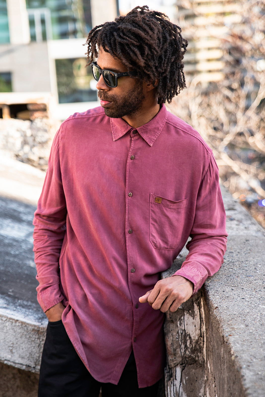 LONG SHIRT CLASSIC BURGUNDY