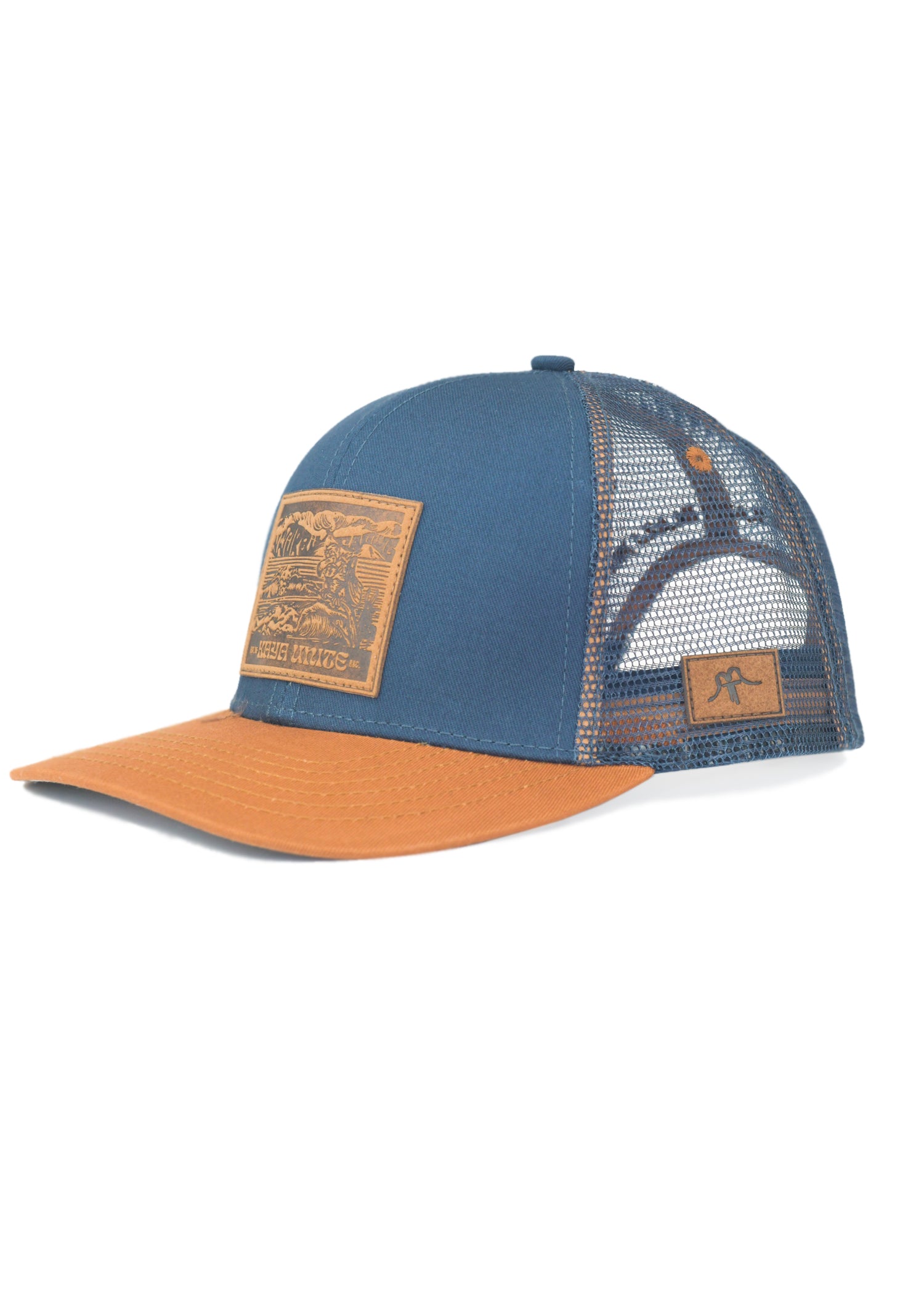 Cap Trucker Classic Dark Blue/Camel
