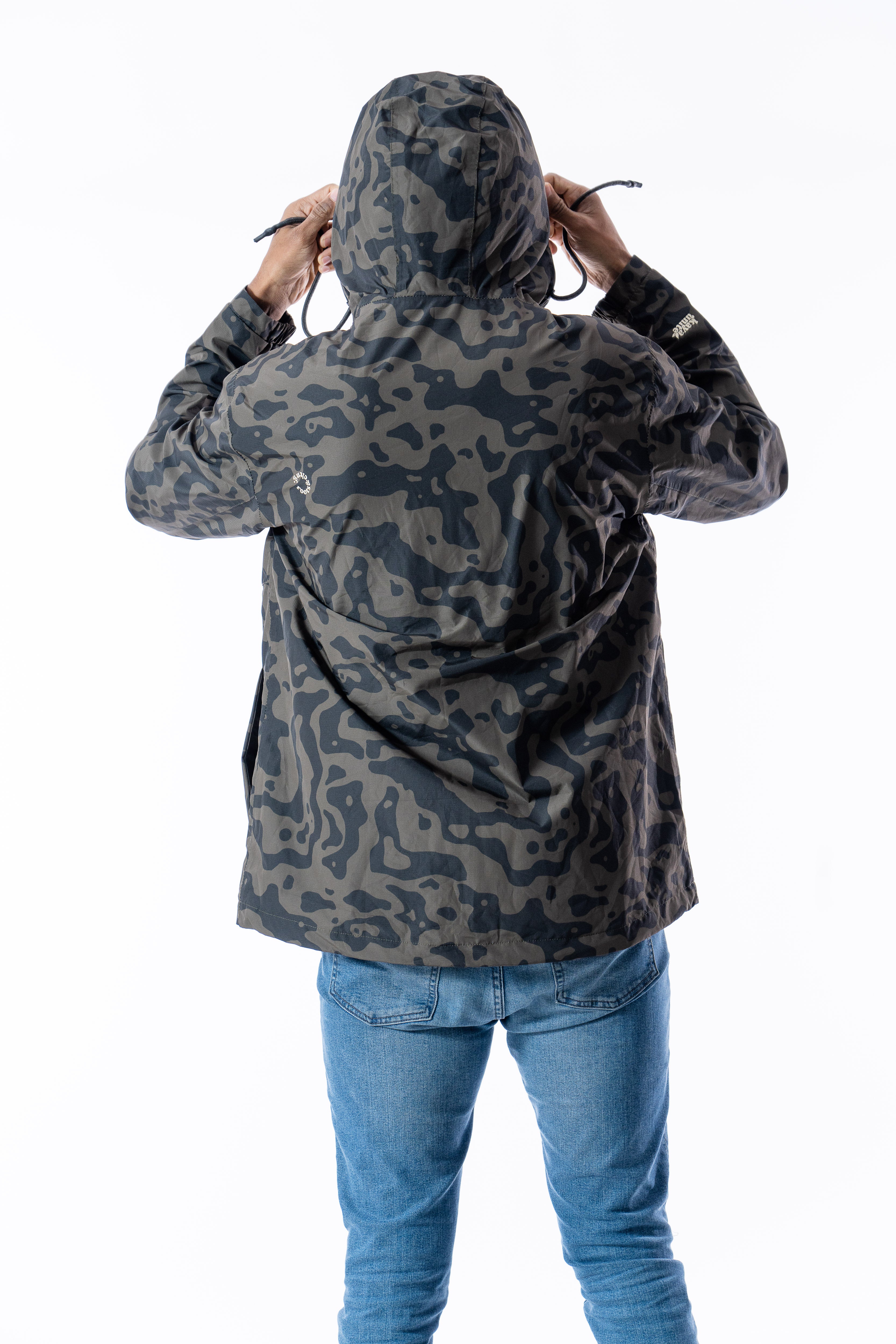 Jacket Cortaviento Full Zip Acid Green